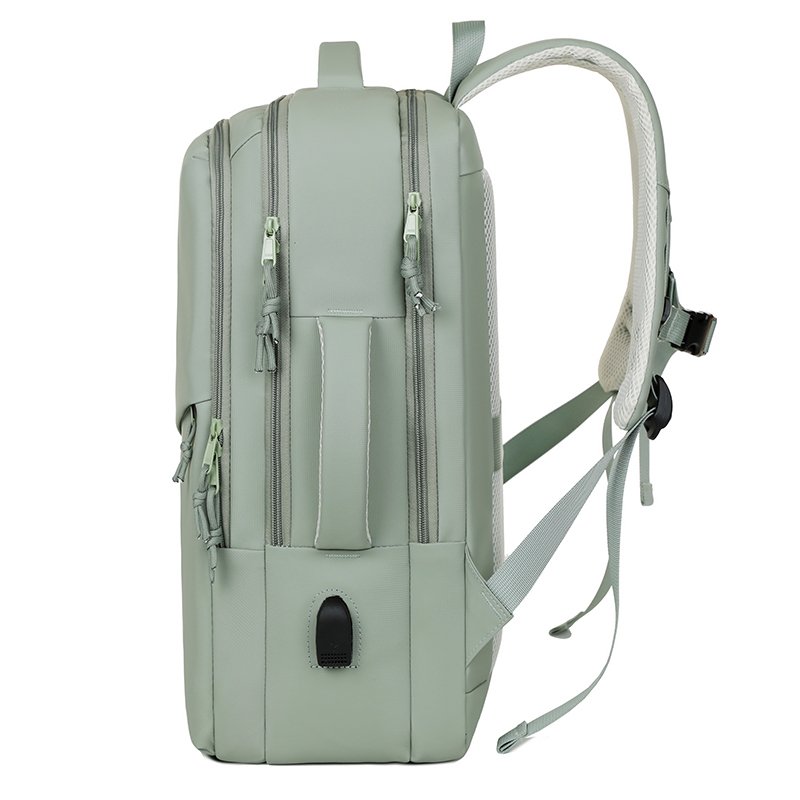 New fashionable unisex custom logo school bag contracted laptop backpack with USB charging travel waterproof business backpacks