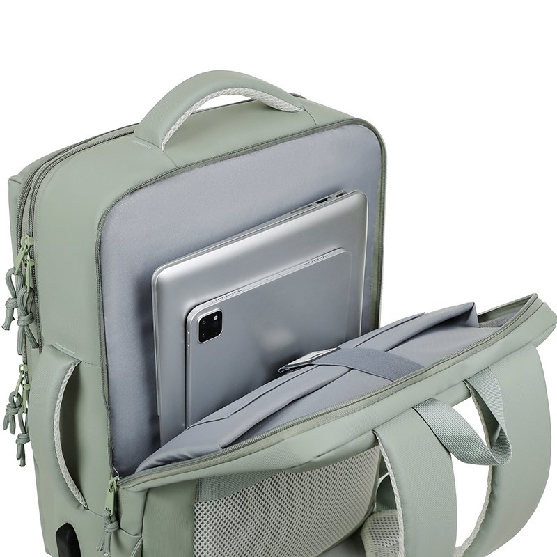 New fashionable unisex custom logo school bag contracted laptop backpack with USB charging travel waterproof business backpacks