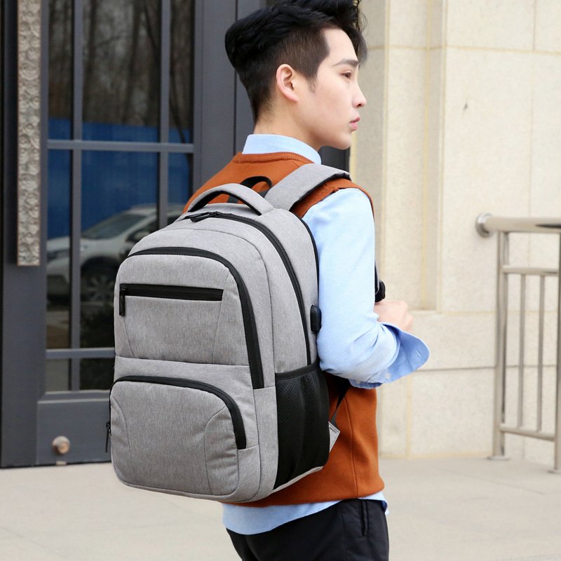 Stylish Large Capacity Waterproof Laptop Backpack Students Durable Business Work USB Access College High School Students Travel