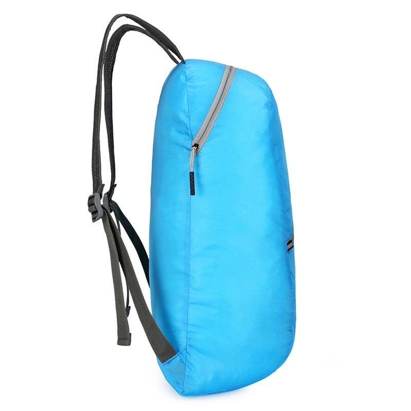 New foldable Waterproof Laptop backpack Outdoor Travel light cycling backpack with reflective strips