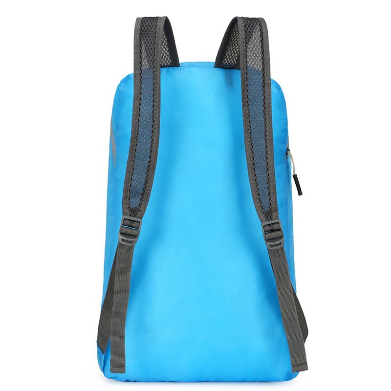 New foldable Waterproof Laptop backpack Outdoor Travel light cycling backpack with reflective strips