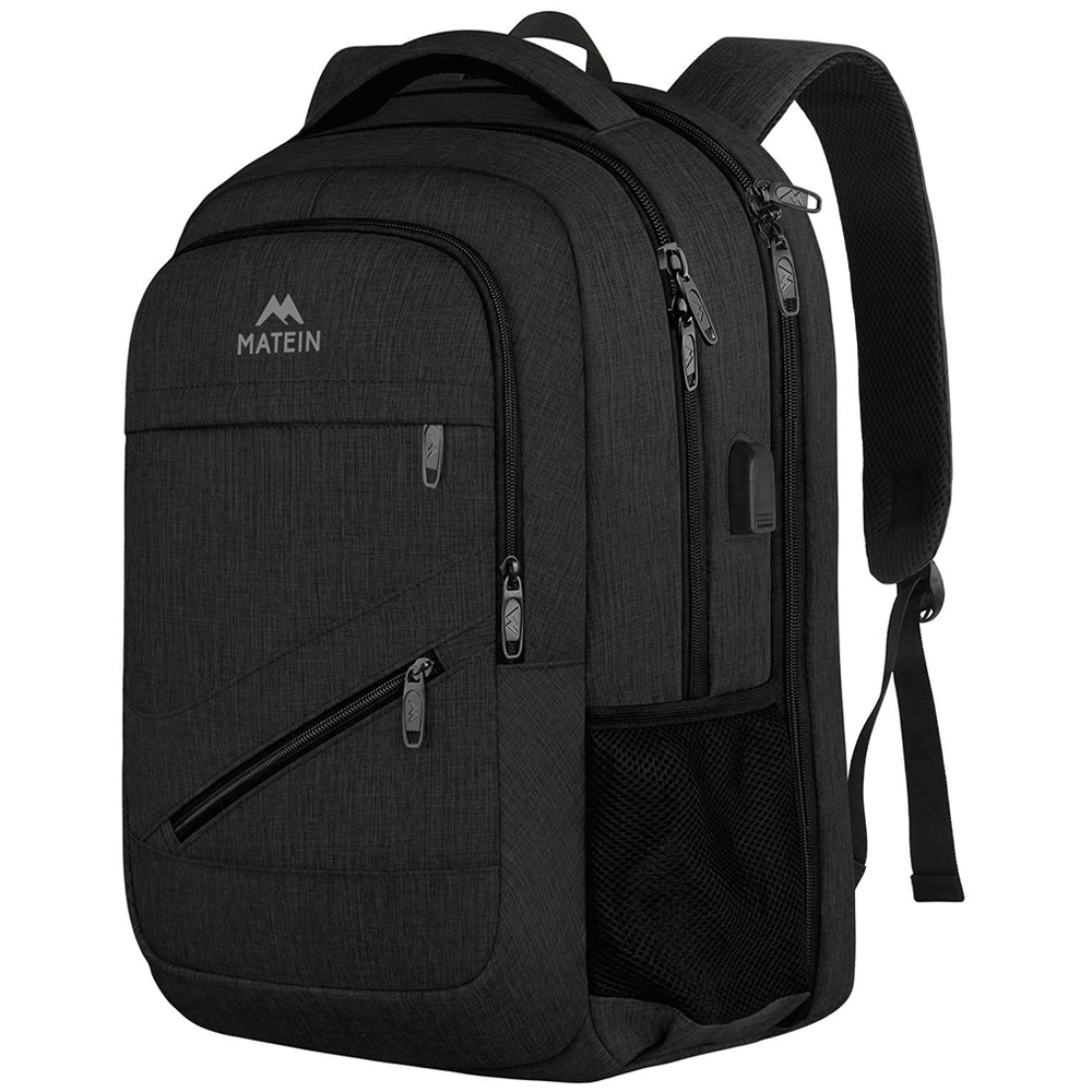 Organizing Waterproof Backpack Trendy Anti Theft School Bags for Men USB Charging College Laptop School Bags for teenagers