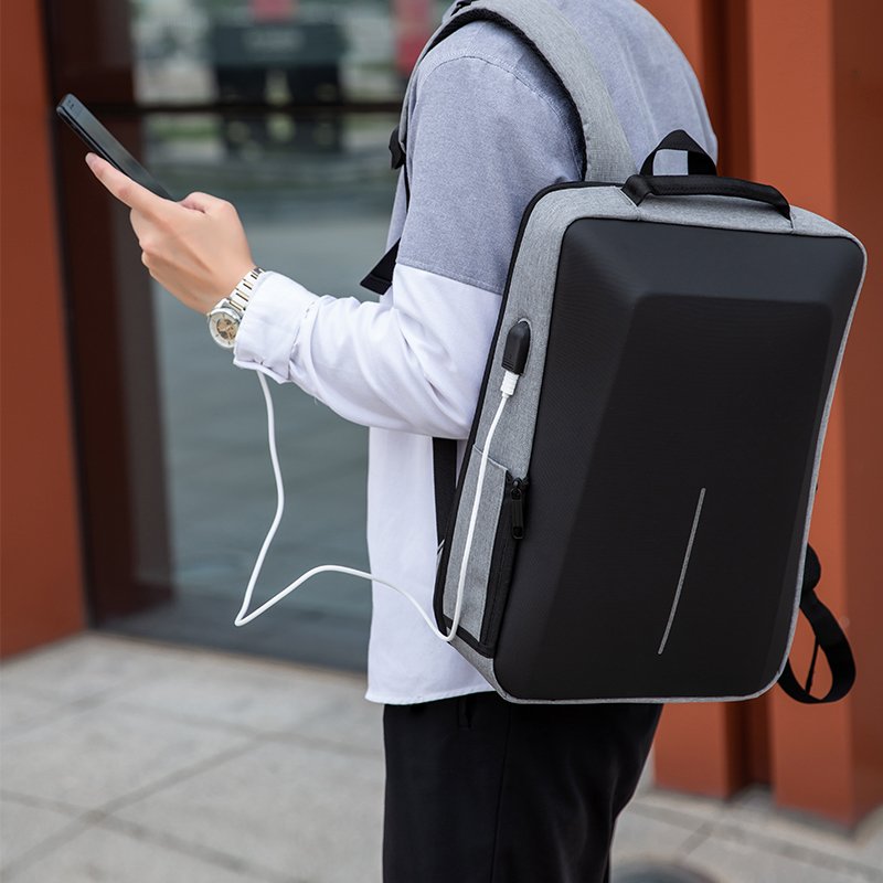 EVA Waterproof Laptop Backpack Business Travel Back Bag with Usb Charging Port Custom LOGO For Women Men OEM ODM Service