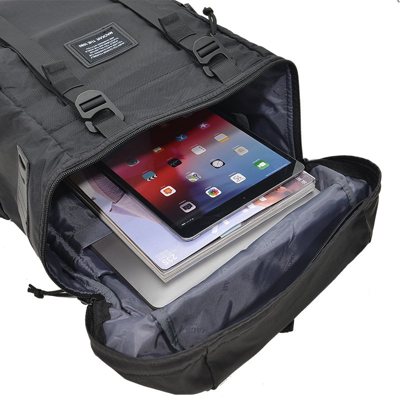 custom polyester waterproof outdoor travel bag high-capacity lightweight fashion Leisure sports backpack