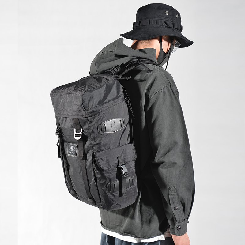 custom polyester waterproof outdoor travel bag high-capacity lightweight fashion Leisure sports backpack