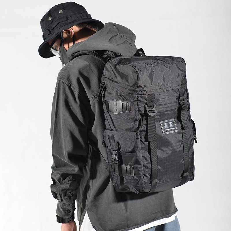 custom polyester waterproof outdoor travel bag high-capacity lightweight fashion Leisure sports backpack