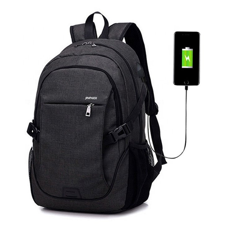 New men business laptop backpack with USB charging port anti theft travel bag 15.6 Inch computer notebook Mmochila male