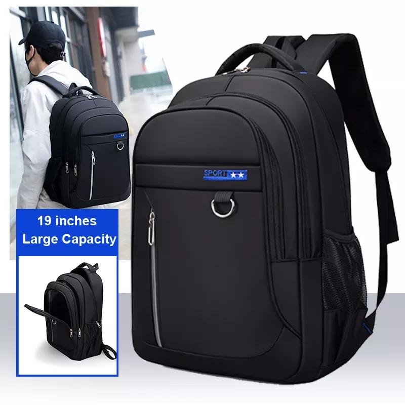 Backpack Men's New Fashion Simple Large Capacity Double Shoulder Water Bag Men's Business Computer Travel Bag