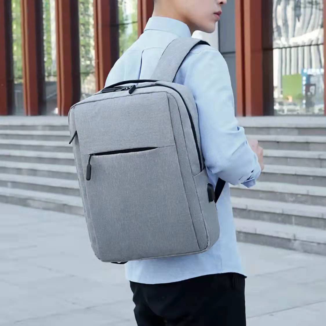hot design usb backpack laptop bags notebook school men bags laptop backpack waterproof 15.6 fashion backpack for men