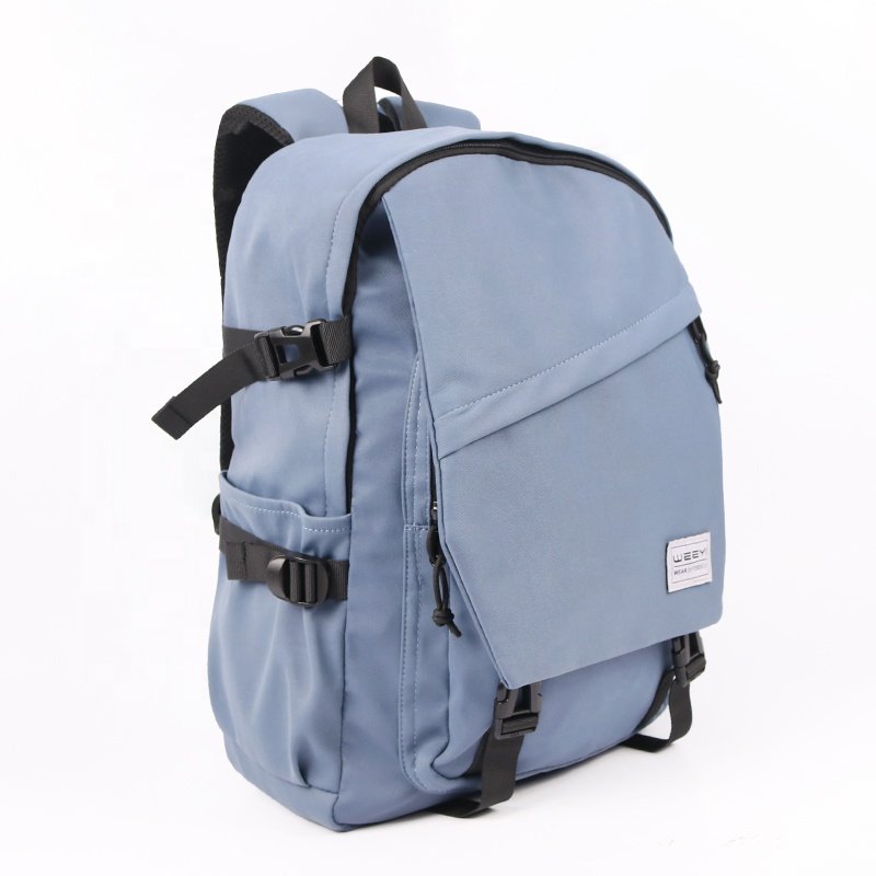 CHANGRONG Custom Lightweight Blue Backpack Travel Laptop Backpack for Sports