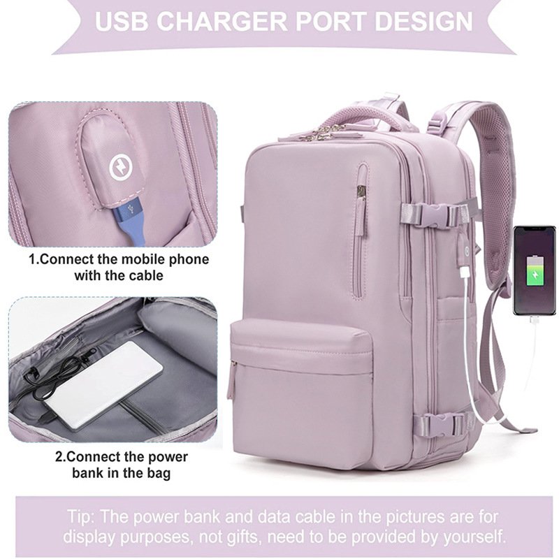 A variety of colors available new travel large capacity backpack waterproof multi-functional student backpack female backpack