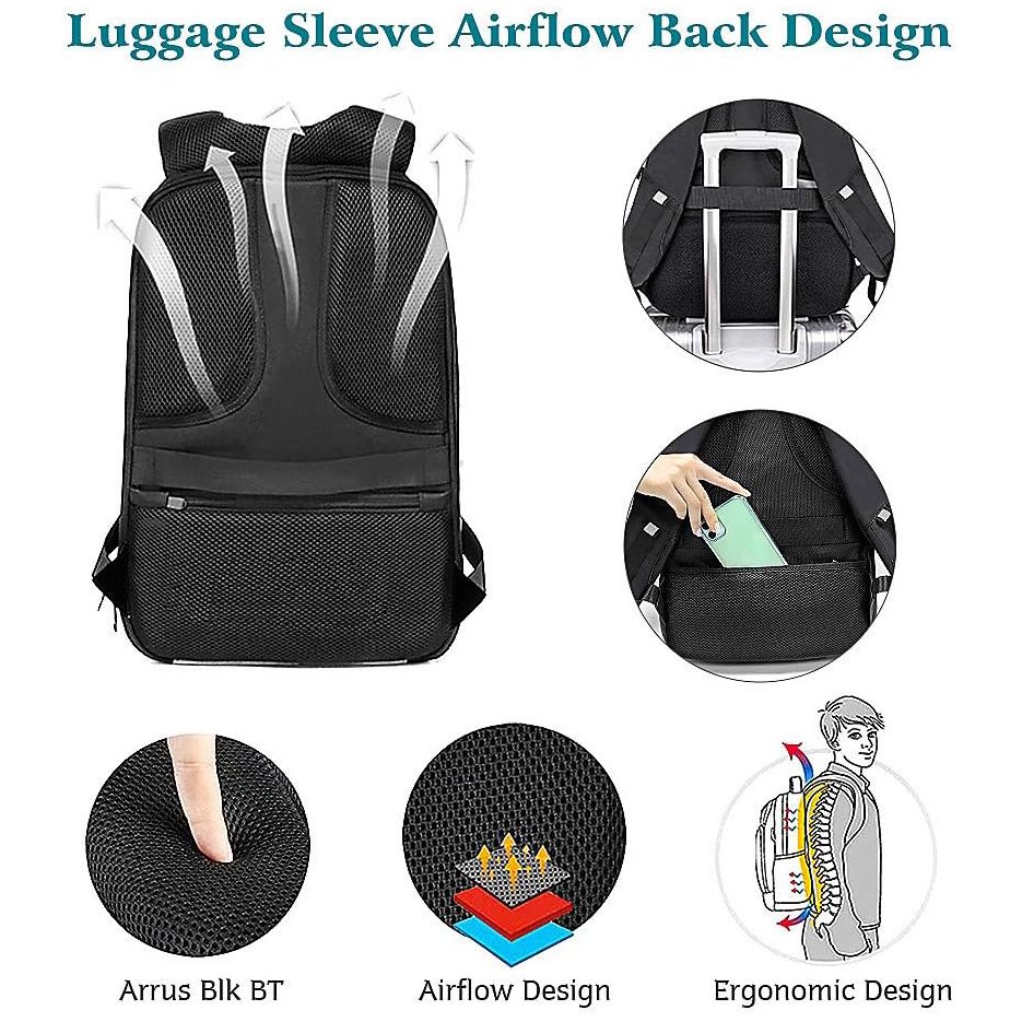 LED Backpack Waterproof Bluetooth Travel Backpack Fits 15.6 Inch Laptop Backpack with LED Display