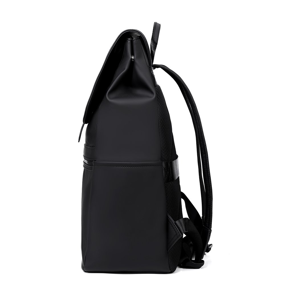 15.6 Inch Custom Logo Waterproof PU Business Men cartable scolaire compression backpack Travel Laptop Backpack