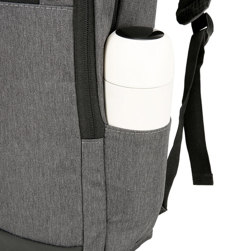 Custom Logo Leisure & Business Waterproof Laptop Backpack for Men Smart USB Charging Port for Students School Work Environment