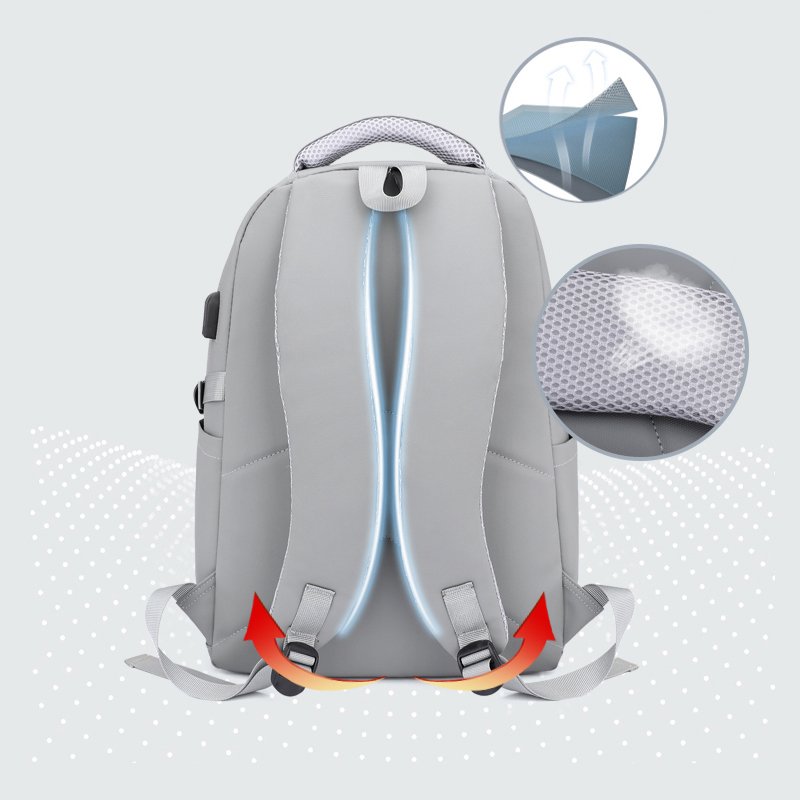 Custom Waterproof Large-capacity sports student computer bag Wholesale designing bags unisex fashion laptop backpack with USB