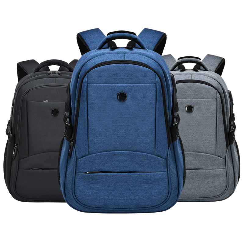 Laptop Backpacks Nylon Laptop Computer Backpack Mochila de hombre Black Nylon Laptop Backpacks Custom Logo