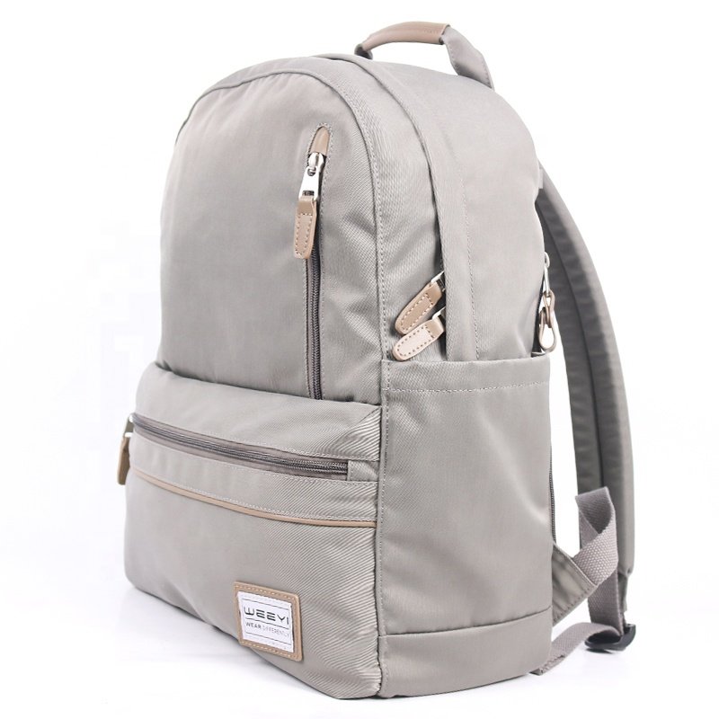 CHANGRONG Custom Casual Design Students School Bag Nylon Laptop Backpacks