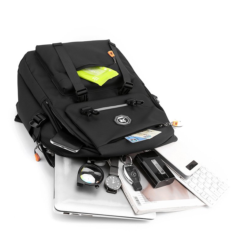Custom Logo Oxford College Student Bag Waterproof Cheap Fashion Cool Travel Student School Laptop Backpack For Teens