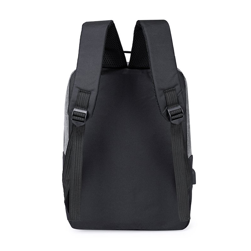 Fashion and contracted business and casual USB charging and waterproof comfortable laptop backpack set