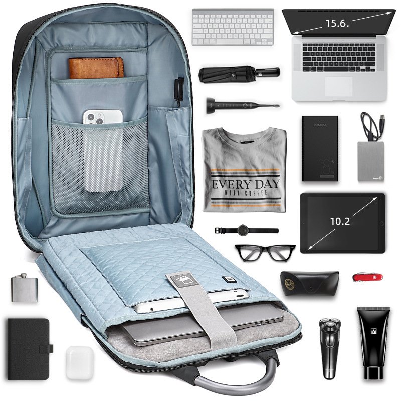Oxford Canvas Travel Laptop Backpack Canvas Notebook Bag Vintage Backpack for Men Travel Laptop Backpack Rucksack