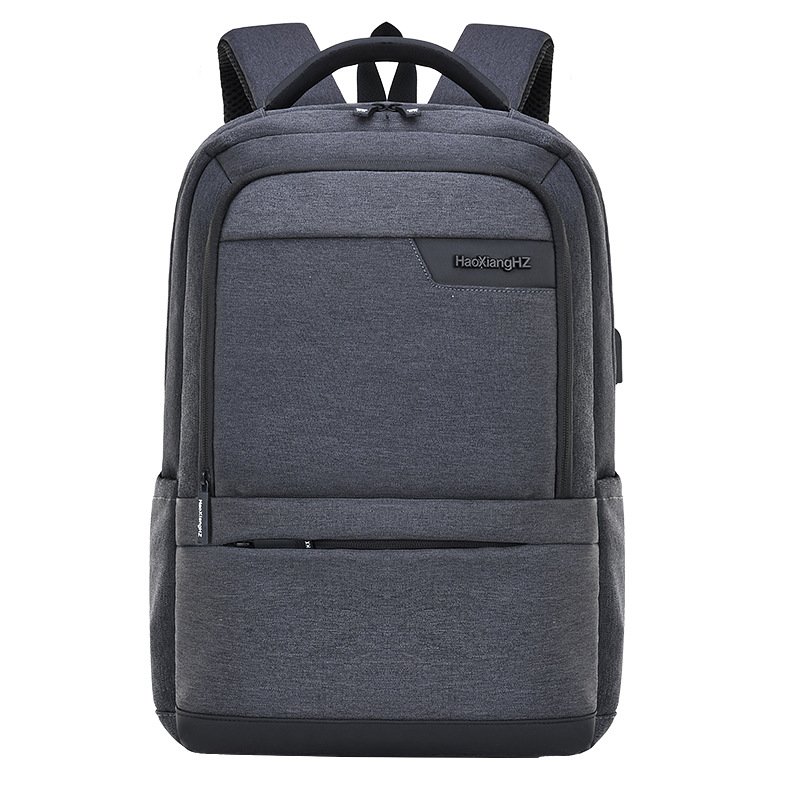 Wholesale Custom Logo Anti Theft Computer Bag College Student USB Business Backpack Laptop Bags Mochilas Con Cargador For Men