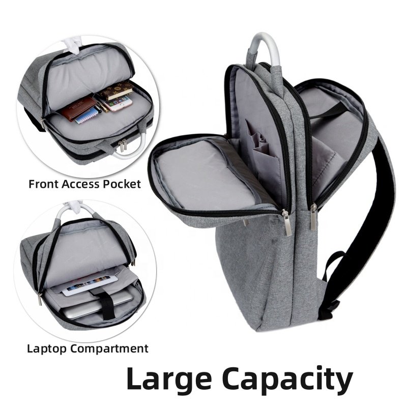 Factory Beg Large Men's Mochila Bag Pack Bagpack Waterproof Man School Travel 16" Computer Laptop Backpack