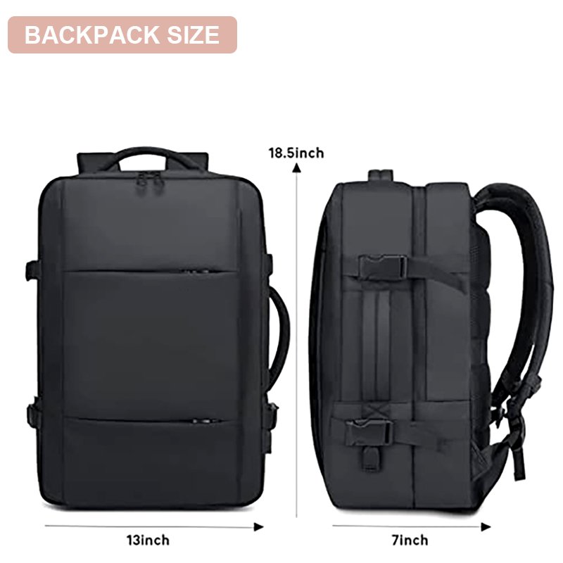 Weekender Luggage Travel Bag Anti Theft durable school notebook bag Outdoor Usb Large Capacity Waterproof Expandable Backpack