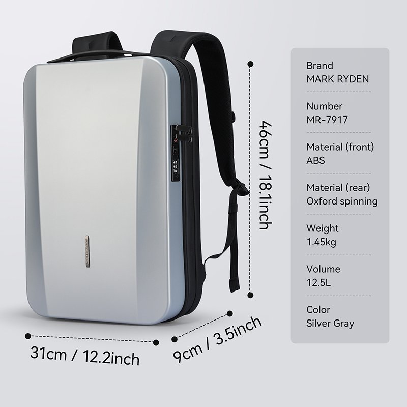 Mark Ryden Factory hot sale laptop bag password lock anti-theft outdoor travel shoulder bag motorbike game backpacks F_MR7917-B