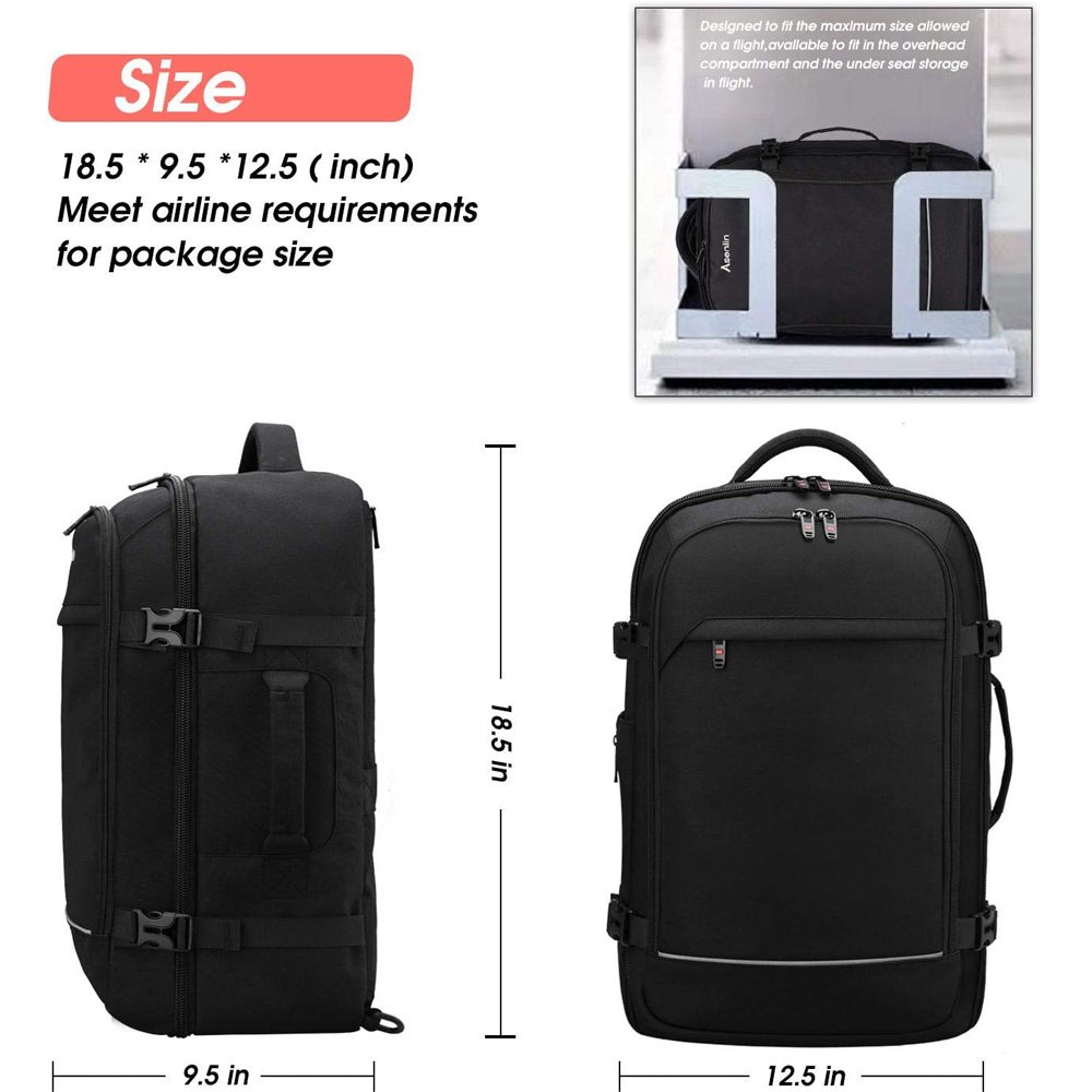 Large Capacity Carry On Business Men Laptop Backpack Custom Waterproof Laptop Bag with Logo Fashion Travel Backpack