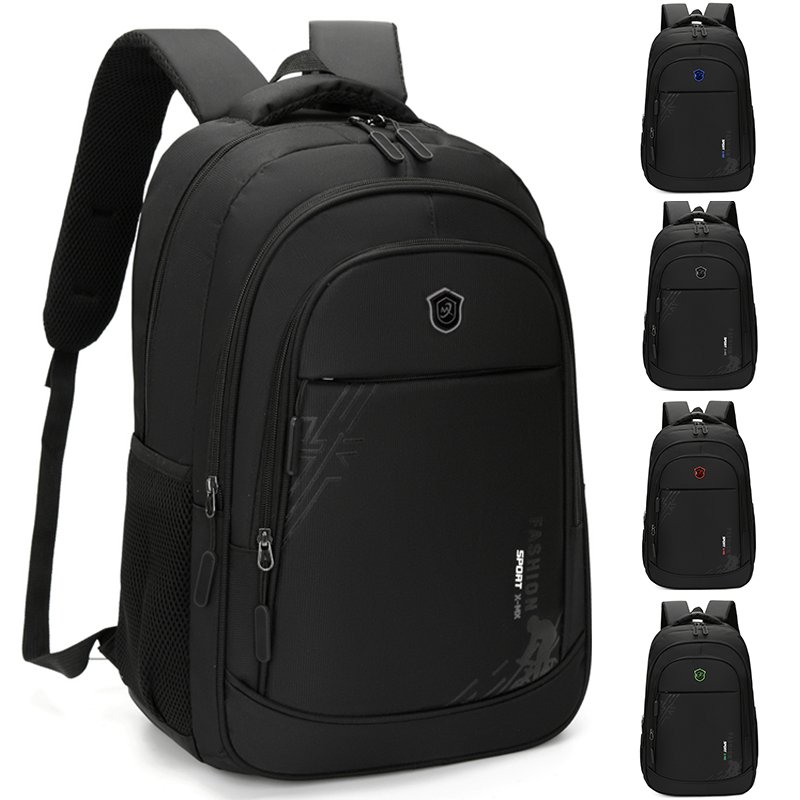 Custom Durable Casual Lightweight Computer Waterproof Mochilas Rucksack 16 Inch Bag Black Smart Laptop Backpack For Men