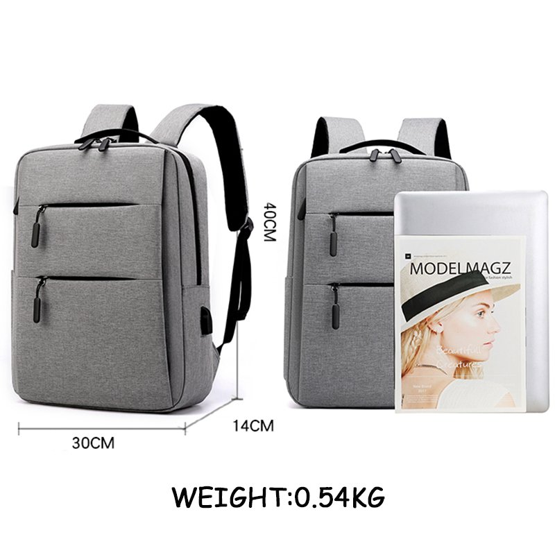 Upgrades Student School Bags Unisex Capacity Nylon Office Computer Bag Nylon Anti Theft Custom Laptop Backpack