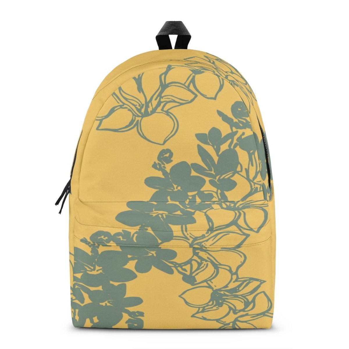 Customized Logo Stylish Casual Large Laptop Backpack Print On Demand Design Lava Flower Youth Travel Printed Backpack