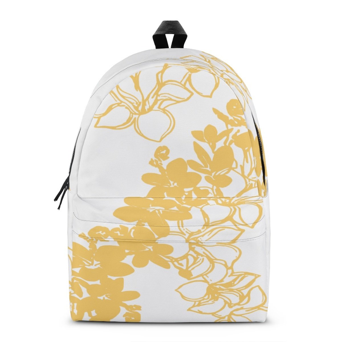 Customized Logo Stylish Casual Large Laptop Backpack Print On Demand Design Lava Flower Youth Travel Printed Backpack