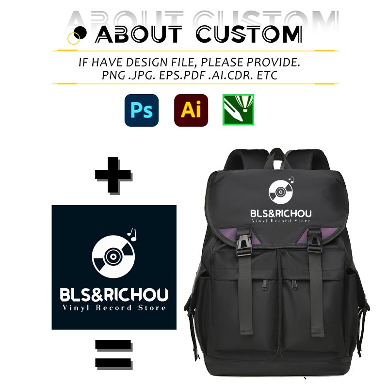 Custom Large Capacity Travel Backpack with Logo Wholesale Outdoor Leisure Fashion Nylon Computer Backpack
