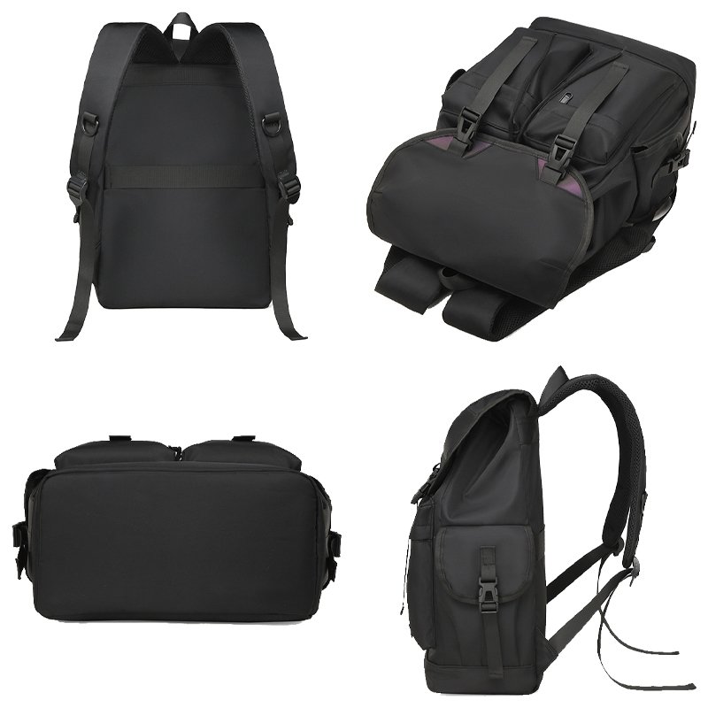 Custom Large Capacity Travel Backpack with Logo Wholesale Outdoor Leisure Fashion Nylon Computer Backpack