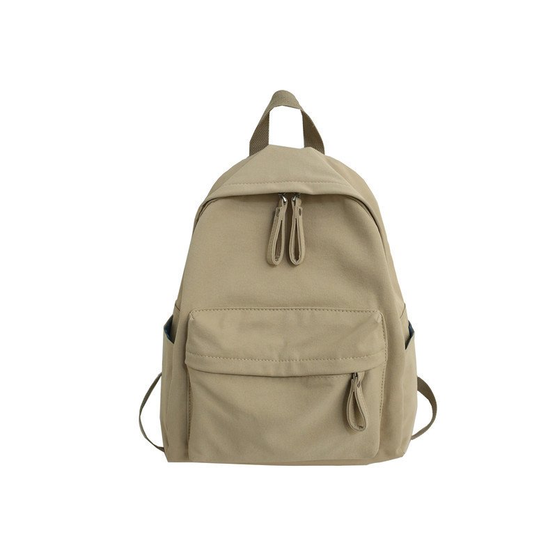 2024 New Hot Sell High Quality Fashion Backpack Customized Canvas Women's Simple Bag Student School Bag Youth Girls School Bag