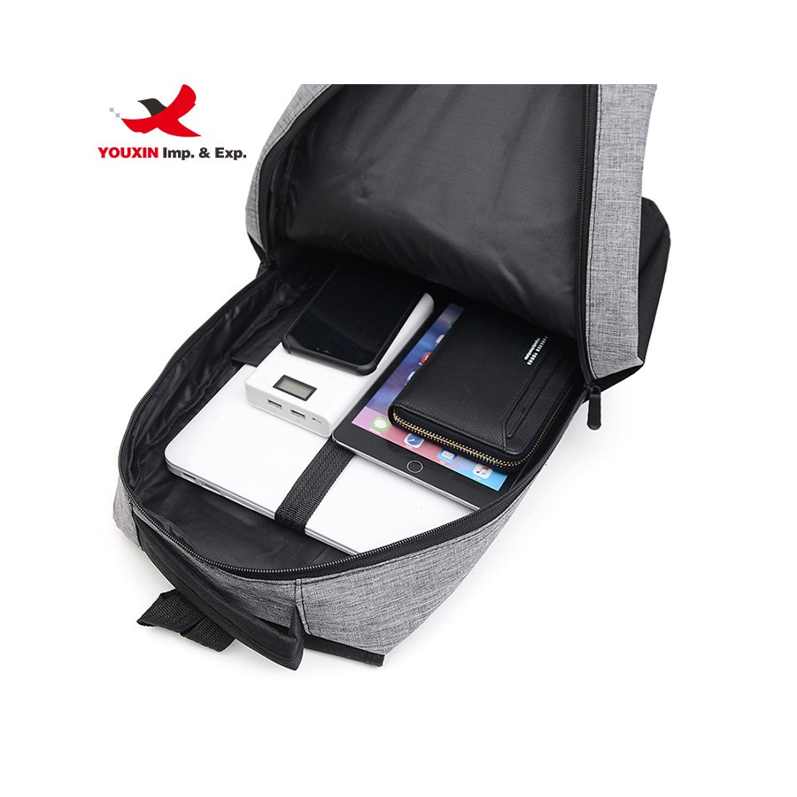 New Laptop Backpack three-piece business bag USB sports backpack business computer bag travel backpack School bags