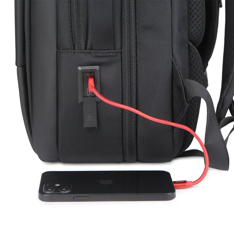 Custom Business & Travel Laptop Backpack Waterproof USB Charging Sport Style for Men & Women for Gym Use Pack Supplier