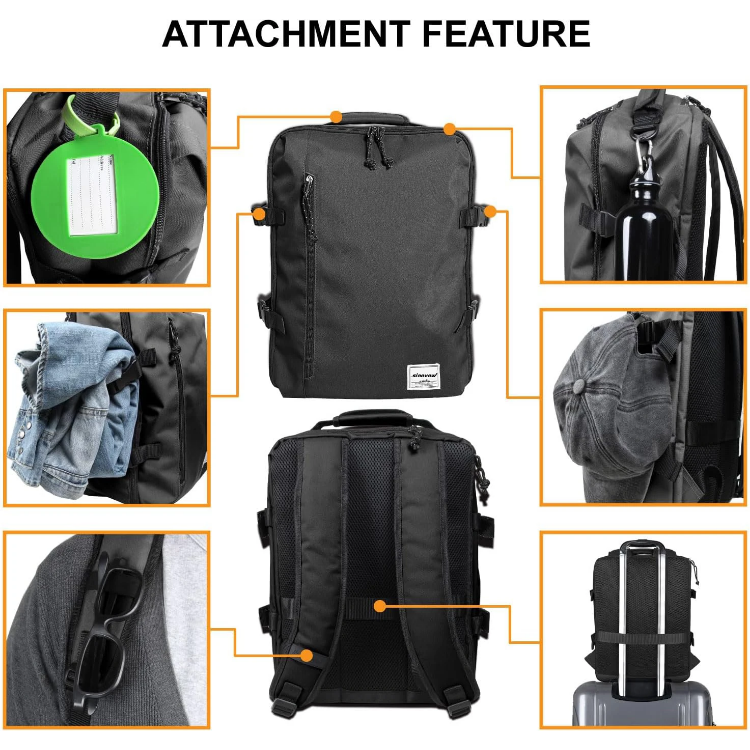 Hot Selling Durable Fabric Business Water-resistant Laptop Backpack For Men College Bags
