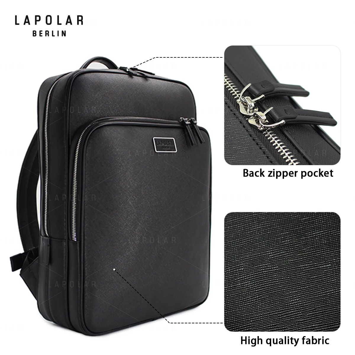 LAPOLAR OEM Travel Laptop Backpack Notebook Bag Waterproof Laptop Backpacks For Women Men