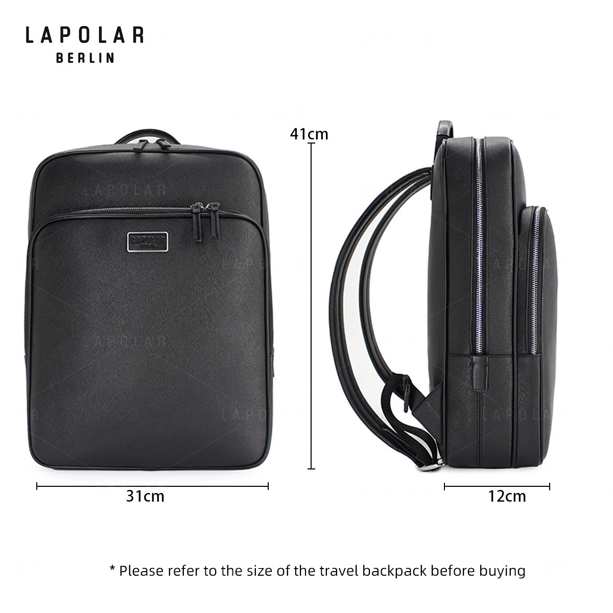 LAPOLAR OEM Travel Laptop Backpack Notebook Bag Waterproof Laptop Backpacks For Women Men