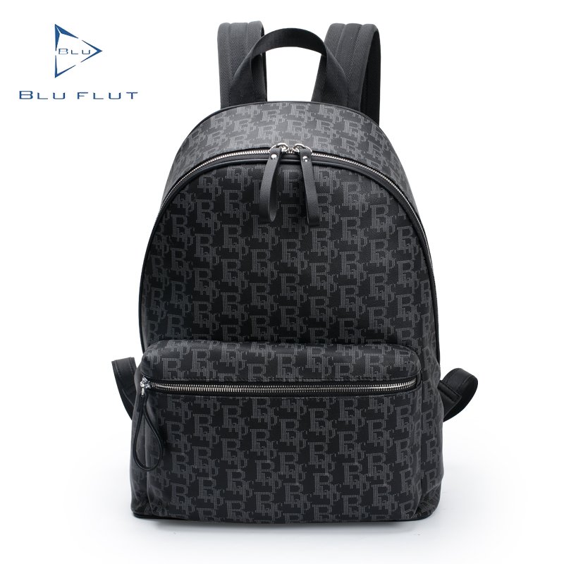New arrival top grain leather backpack custom printing logo leather travel backpack wholesale design unisex business bag