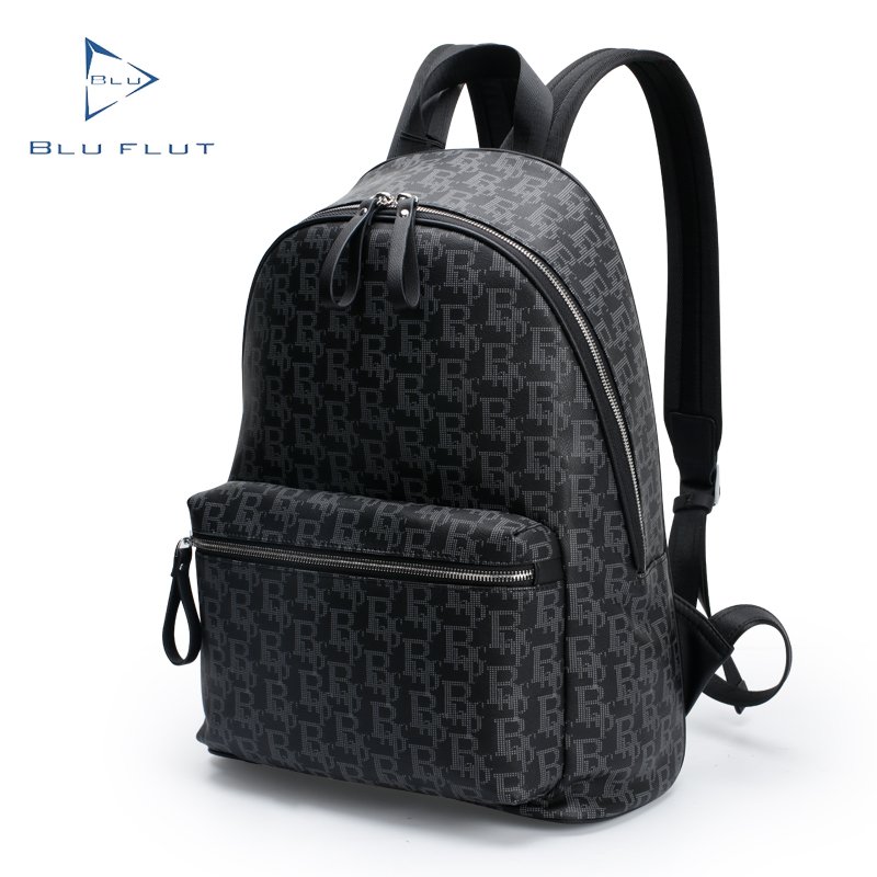 New arrival top grain leather backpack custom printing logo leather travel backpack wholesale design unisex business bag