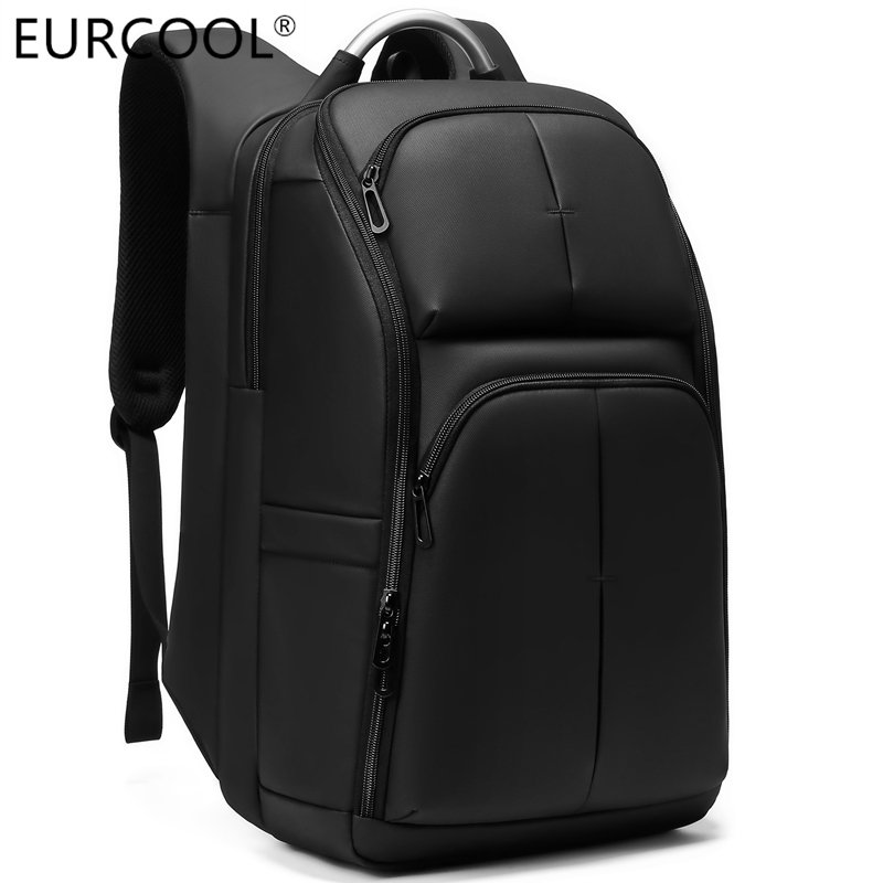 Sac a Dos Ordinateur Portable 17.3 Pouces 50L travel backpack for men anti-theft waterproof with USB laptop vintage backpack