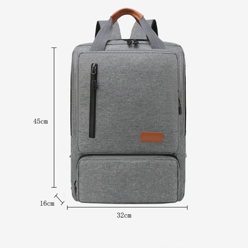 Manufacturers wholesale backpack three sets of travel bags leisure men and women with the same student bag computer bag