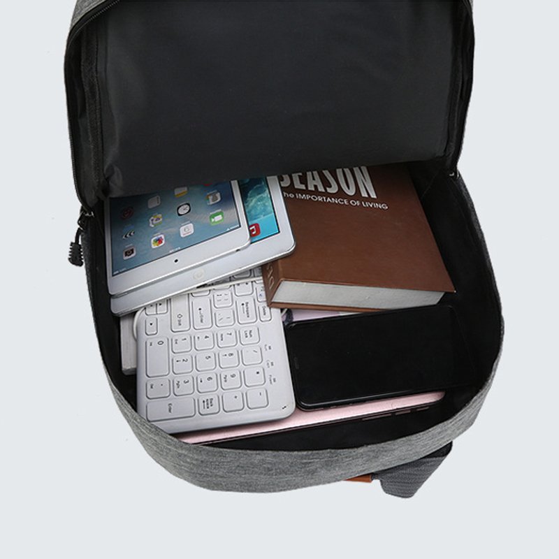 Manufacturers wholesale backpack three sets of travel bags leisure men and women with the same student bag computer bag