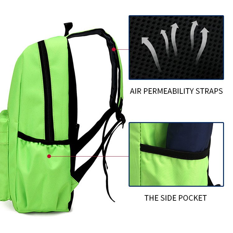 2024 Backpack Canvas Large Capacity Student Fashion Small Fresh Backpack Trend Korean Edition Student Schoolbag