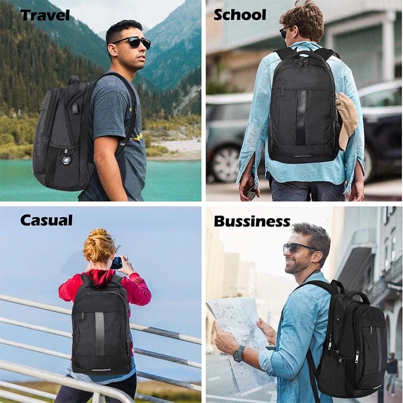 New product Anti-theft Laptop rucksack Outdoor 15.6 Inches High-Capacity School Bag Laptop Backpack With Usb Charger