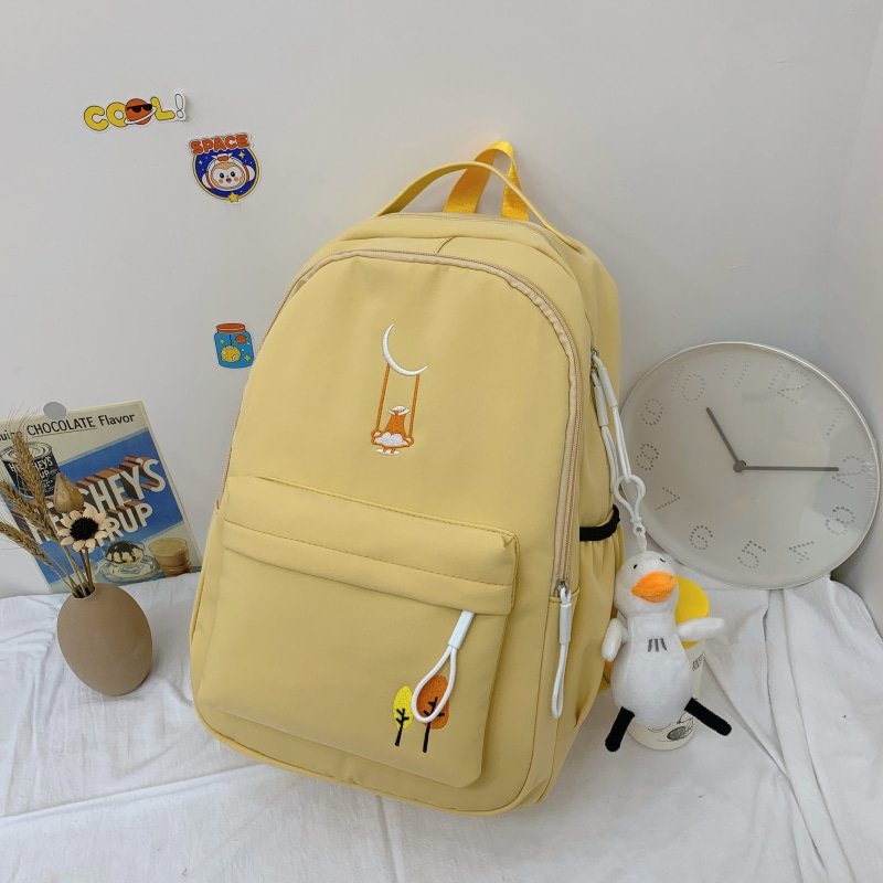 Factory Wholesale Woman Backpack Child School Sac A Do Scolaire Kid Bagpack Girl College Student School Bag