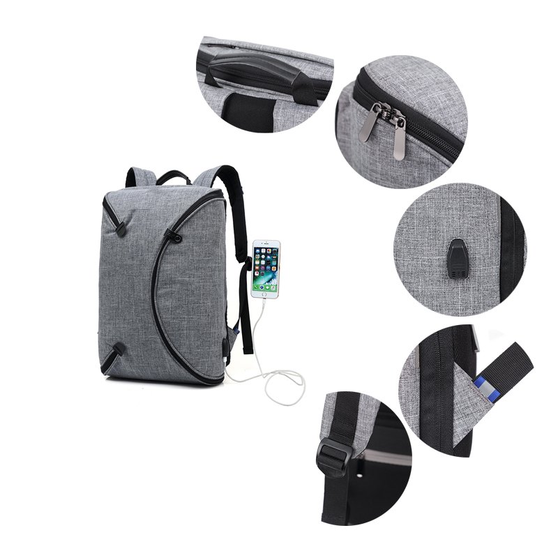 Laptop bags backpacks Travel Waterproof Anti Theft Business College Men Foldable Laptop Bag Backpack with USB Charging